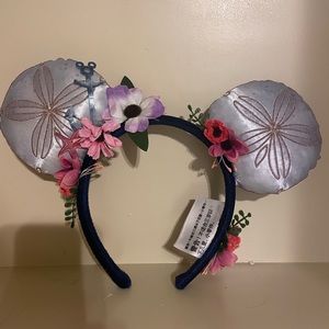 Disney Cruise Line Sand Dollar Mickey Ears Headband